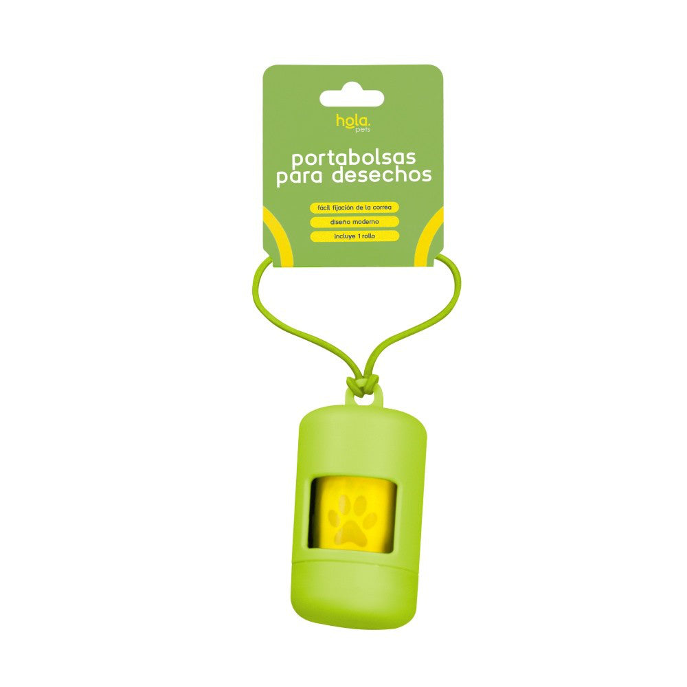 Hola Pets – Porta Bolsas para Desechos con Rollo