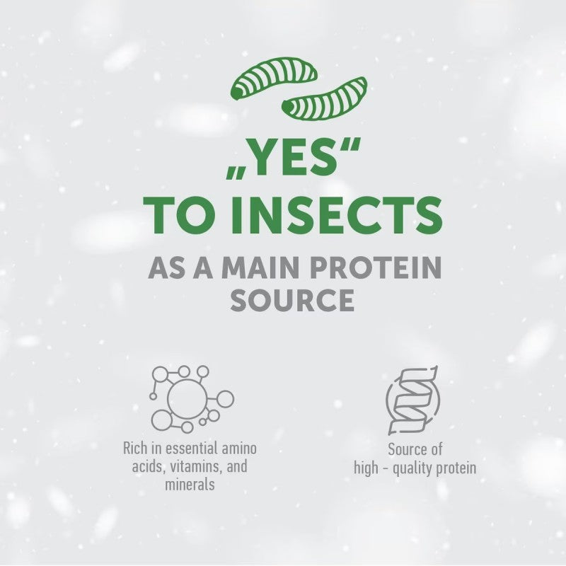 Nature's Protection – Perro Proteína de Insecto Pelaje Blanco Todas las Etapas