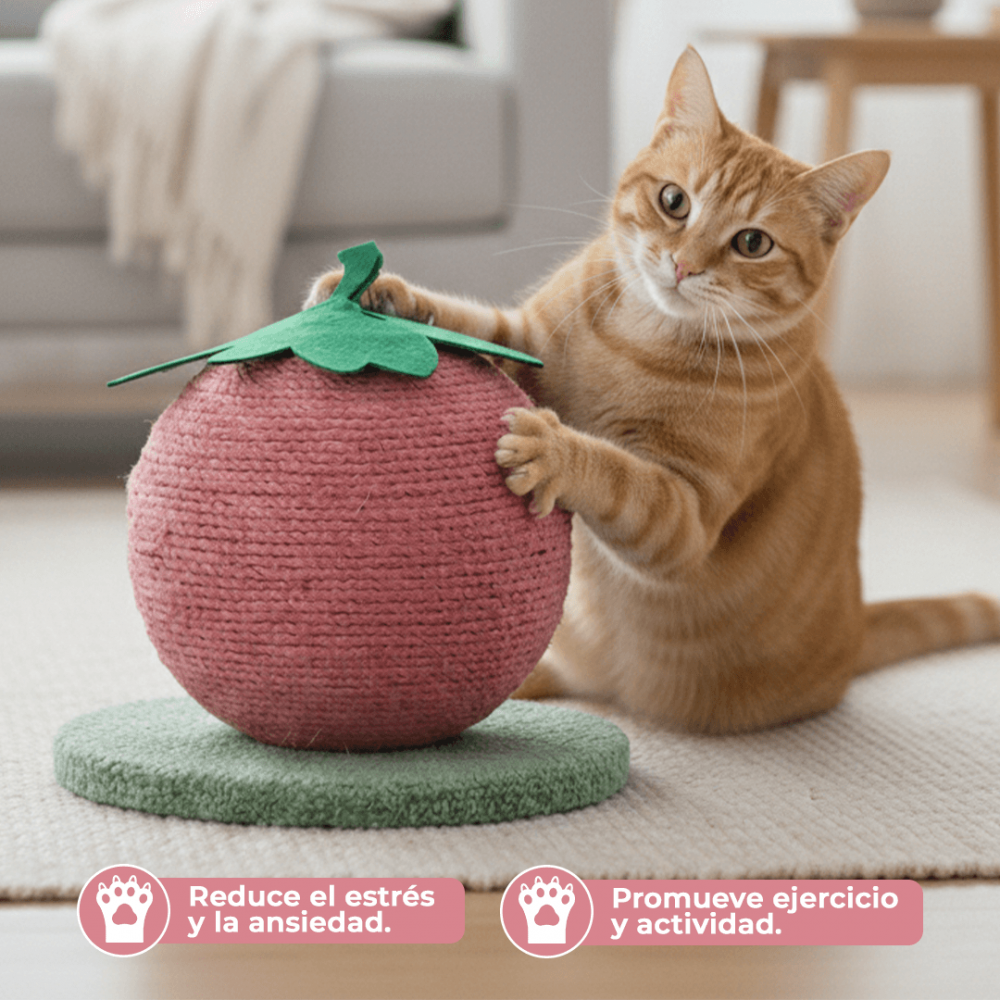Rascador para Gato Fresa