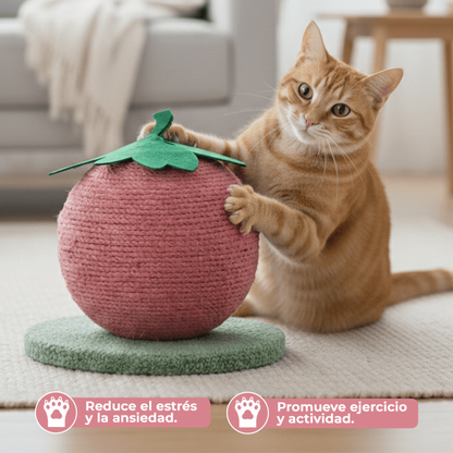 Rascador para Gato Fresa