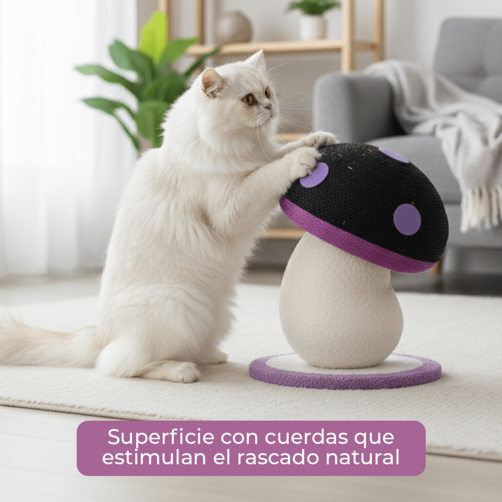 Rascador para Gato Hongo