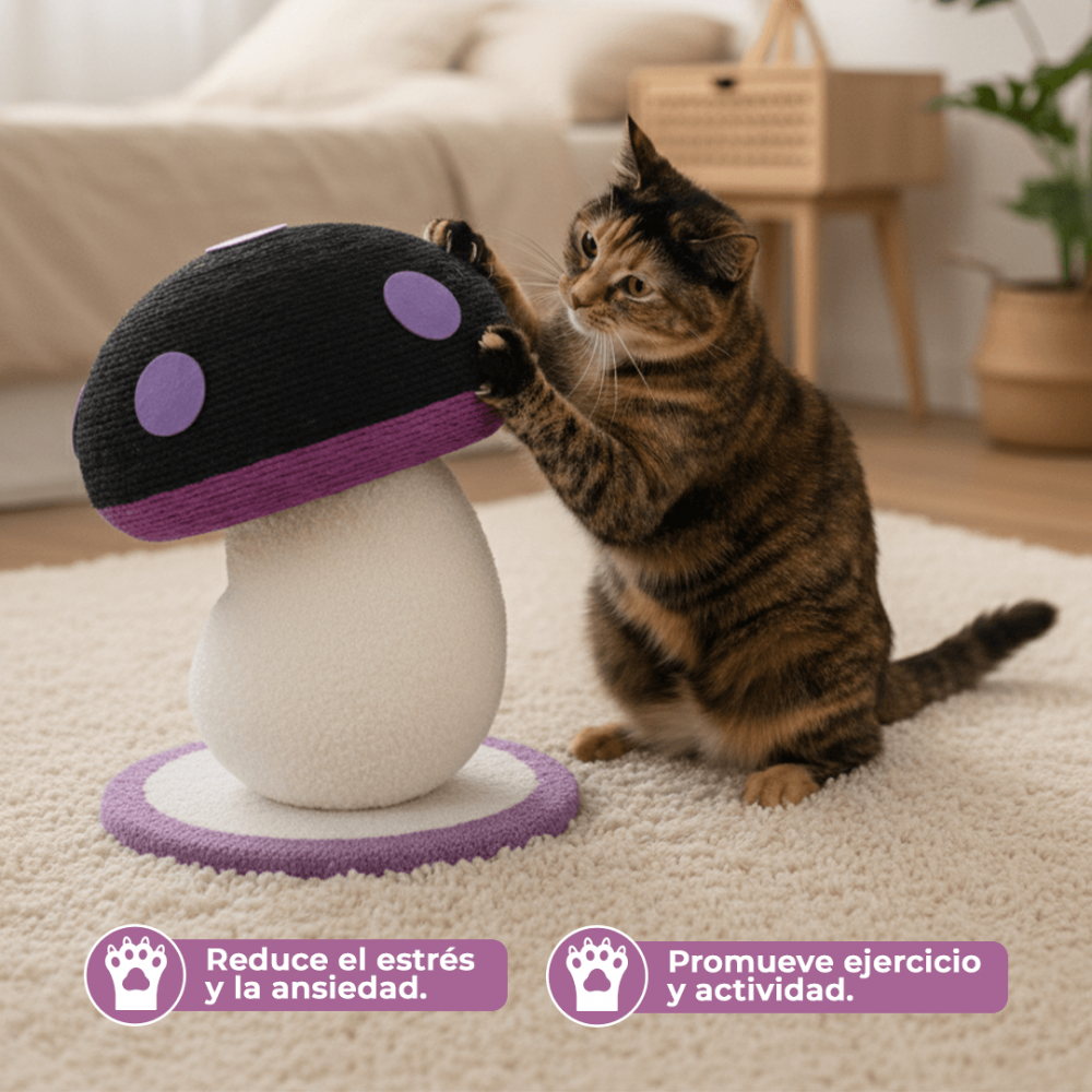 Rascador para Gato Hongo