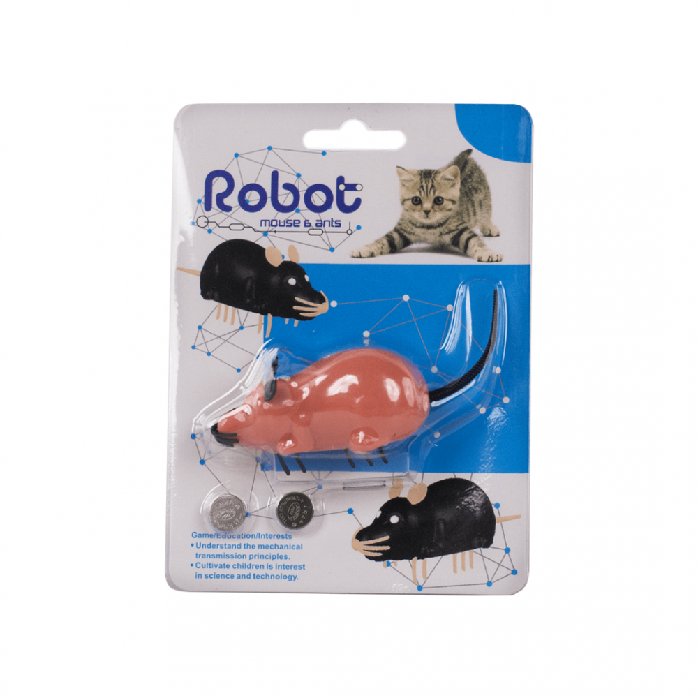 Ratón Robot Interactivo para Gato