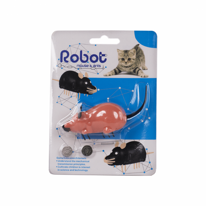 Ratón Robot Interactivo para Gato