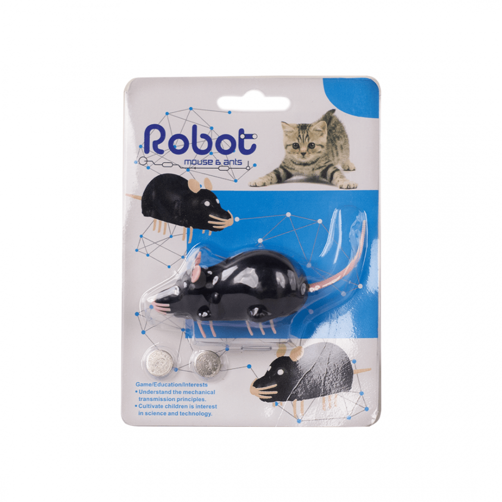 Ratón Robot Interactivo para Gato
