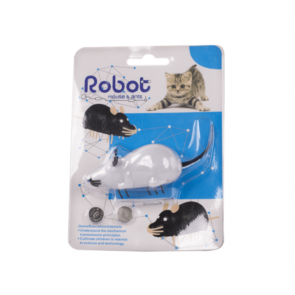 Ratón Robot Interactivo para Gato