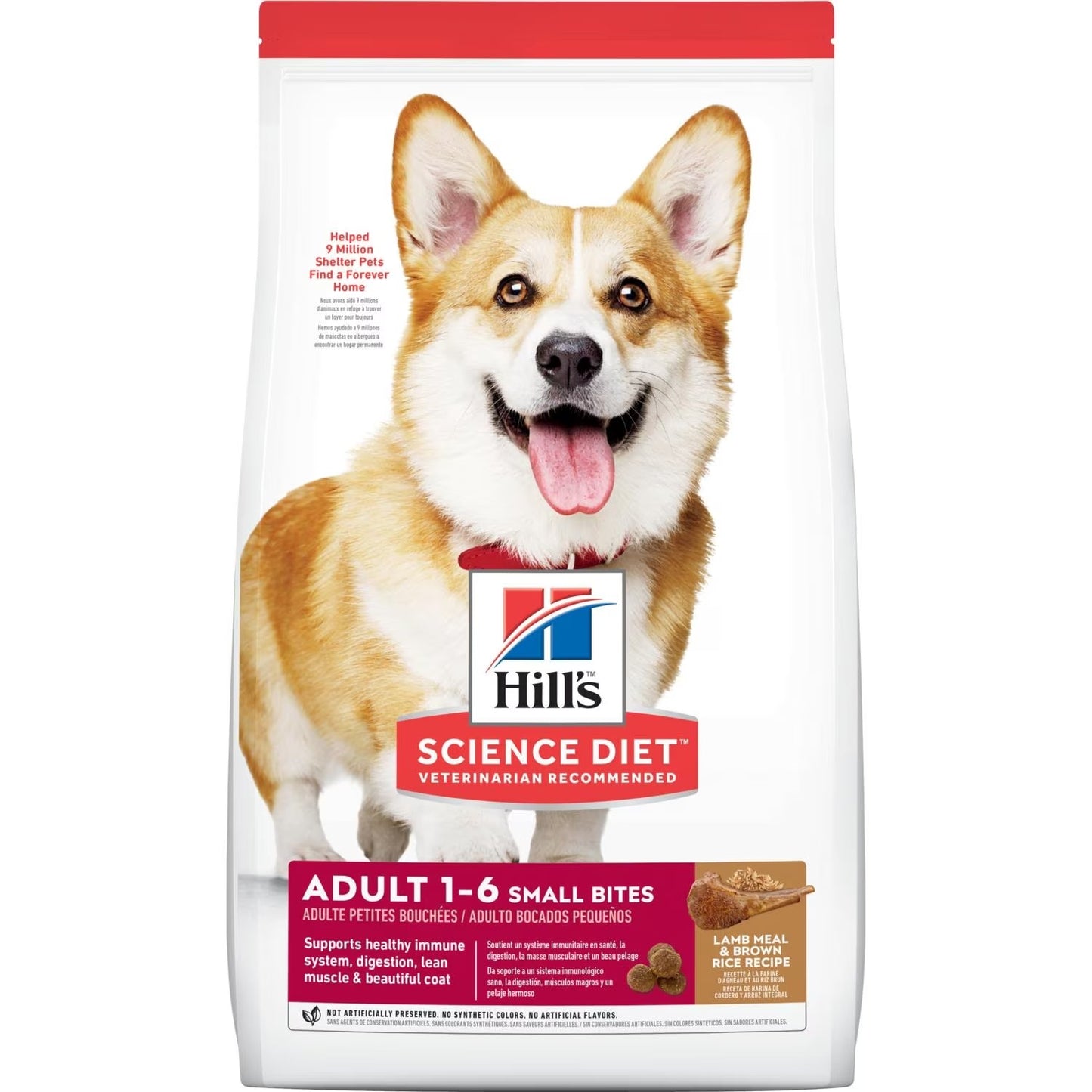 Hill's Adulto 1-6 Small Bites Cordero
