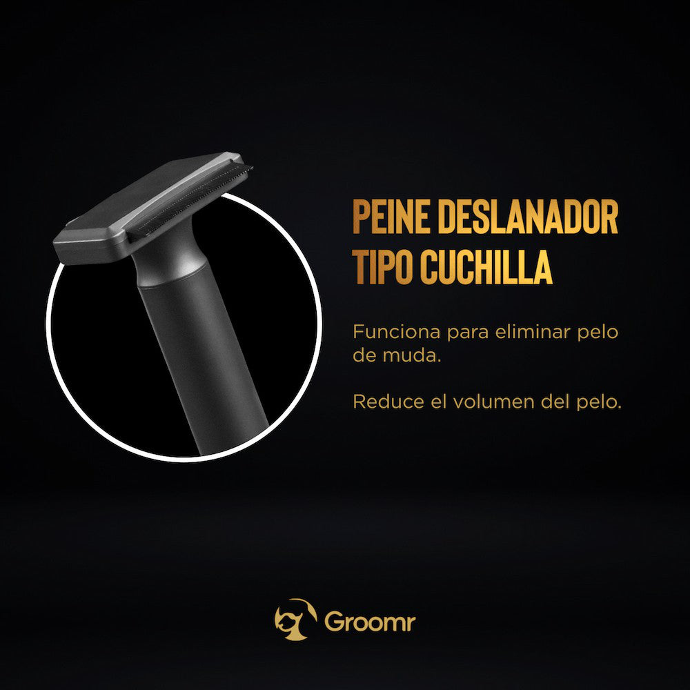 Groomr – Set Triple de Peines Profesionales