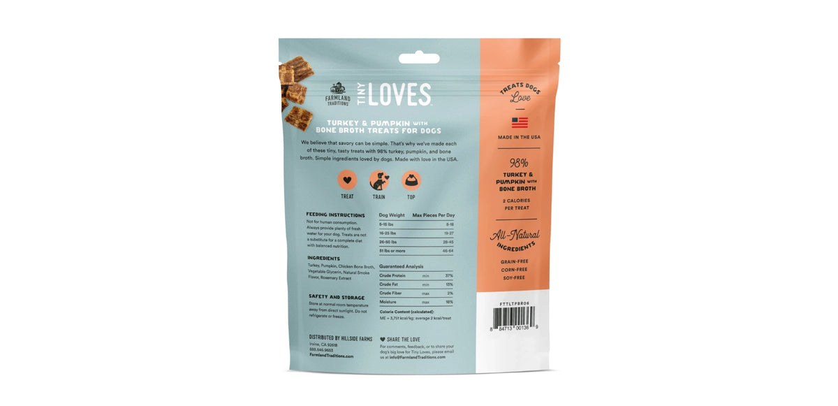 Farmland – Tiny Love Turkey & Pumpkin Bone Broth 170g