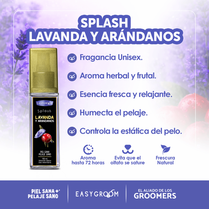 Easygroom – Splash Lavanda y Arándanos