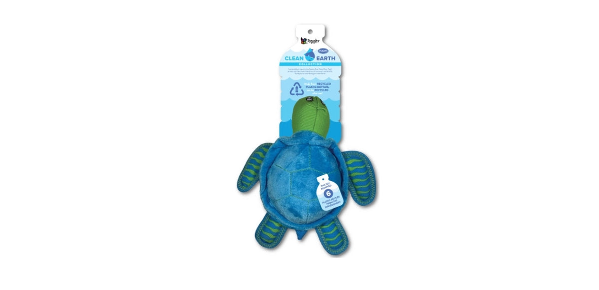 Spunky Pup – Clean Earth Plush Tortuga