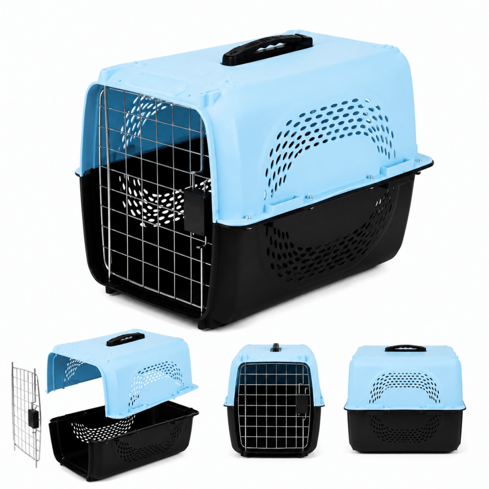 Transportadora Plástica Grande para Mascotas