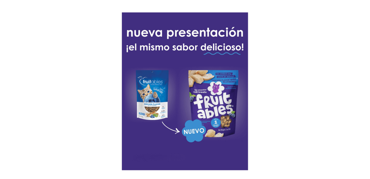 Fruitables – Cat Chicken & Blueberry 70g