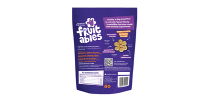 Fruitables – Premios para perros de Camote y Nuez 198g