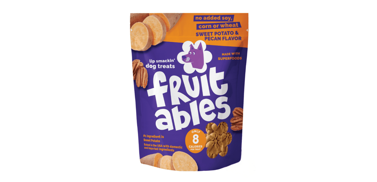 Fruitables – Premios para perros de Camote y Nuez 198g