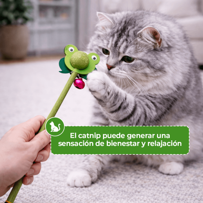 Varita de Catnip con Campanita