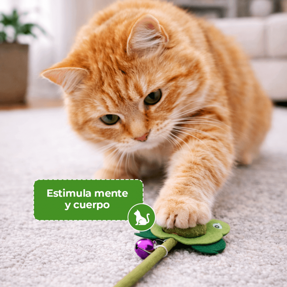 Varita de Catnip con Campanita