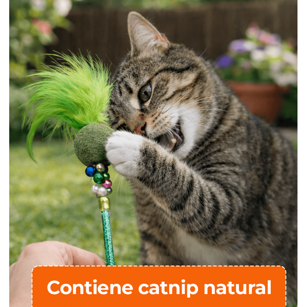 Varita Extensible con Catnip para Gato 75 cm