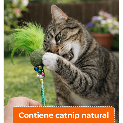 Varita Extensible con Catnip para Gato 75 cm
