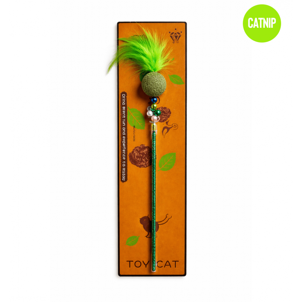 Varita Extensible con Catnip para Gato 75 cm